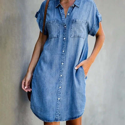 Karla - Elegantes Kleid mit Bauchbedeckung