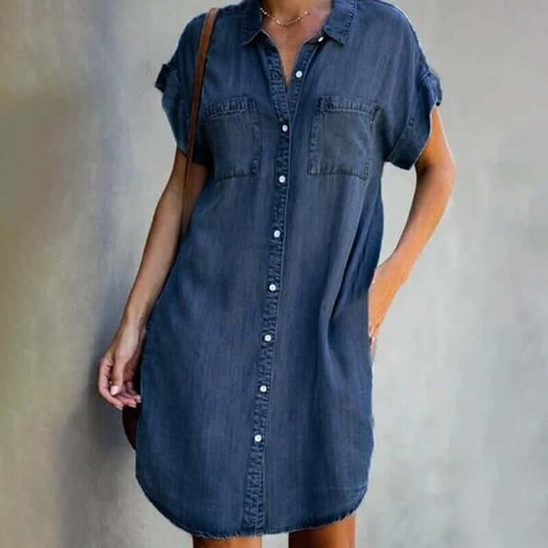Karla - Elegantes Kleid mit Bauchbedeckung