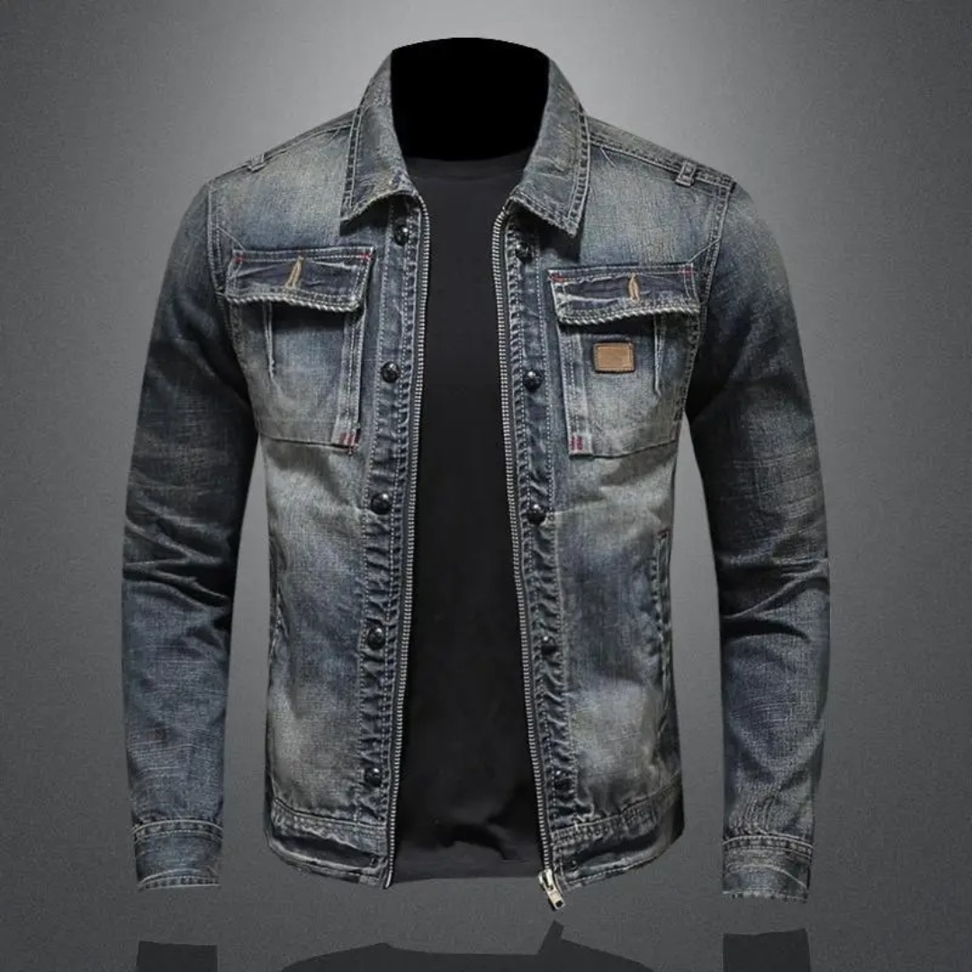 Lars™ | Klassische Jeansjacke
