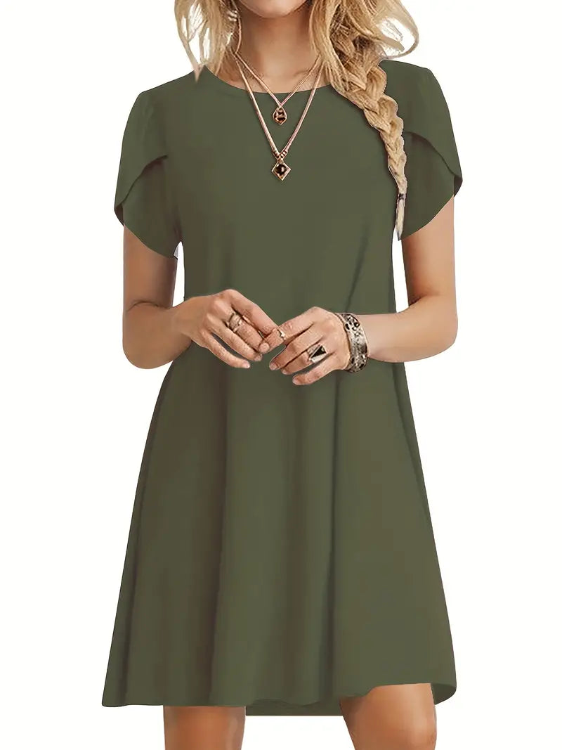 Megan - Stilvolles Kleid mit Bauchabdeckung