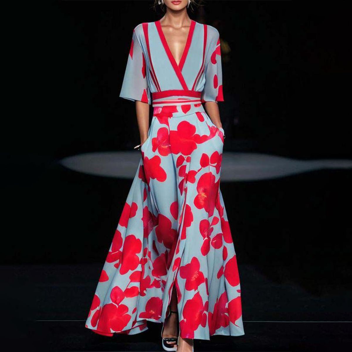Irma - Elegantes Ärmelkleid
