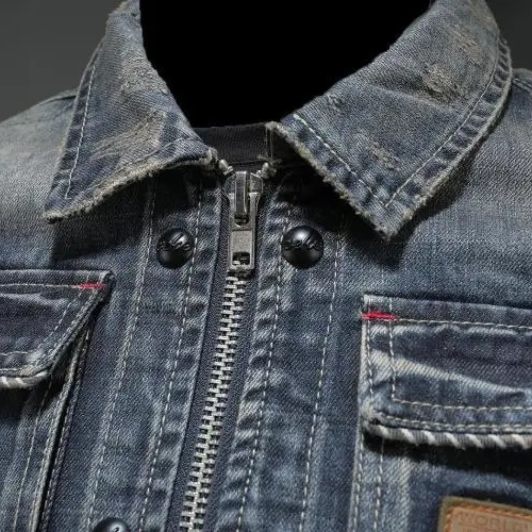 Lars™ | Klassische Jeansjacke
