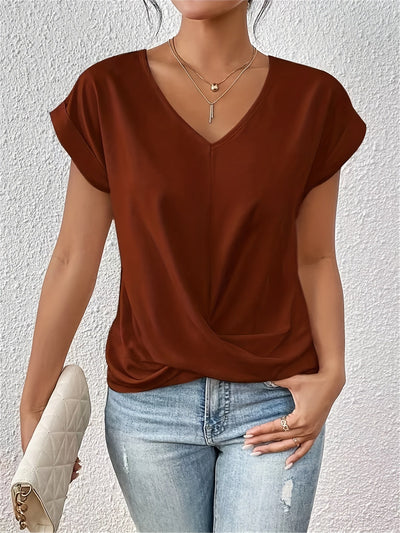 Jula™ | T-Shirt mit Herz-Ausschnitt