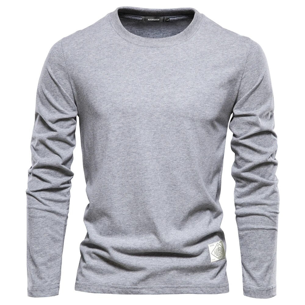 Elias - Klassisches Baumwoll-T-Shirt für Herren