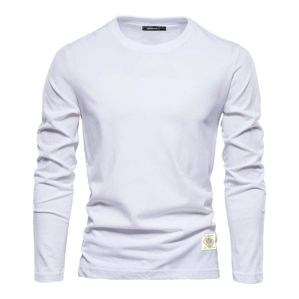 Elias - Klassisches Baumwoll-T-Shirt für Herren