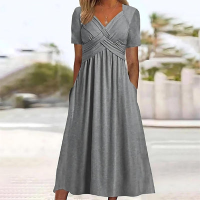 Rosella - Elegantes Kleid mit Bauchabdeckung