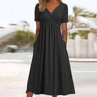 Rosella - Elegantes Kleid mit Bauchabdeckung