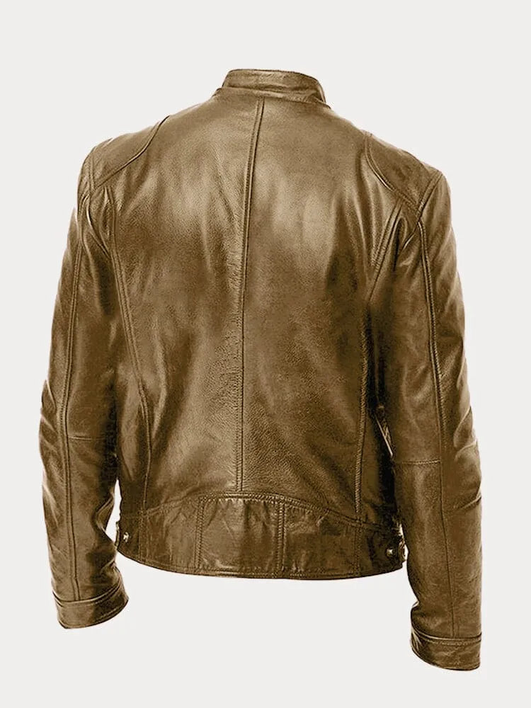 Daniel - Lässige Lederjacke für Herren
