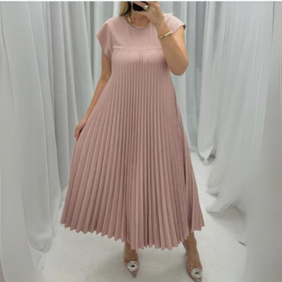 Alexa - Leichtes und Frisches Faltenkleid